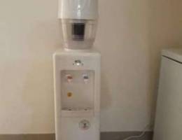 Water cooler with water filter fitted in p...