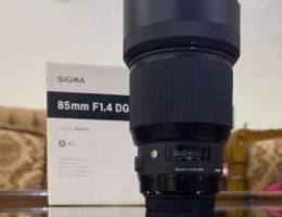 sigma 85mm f/1.4 art for canon