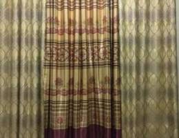 Full size Curtains with adjustable Rod