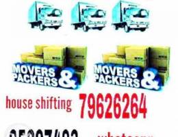 We have house shifting and packing