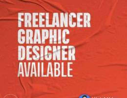 Freelancer Graphic Designer available (تصم...