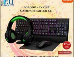 Porodo 4in1 gaming kit.