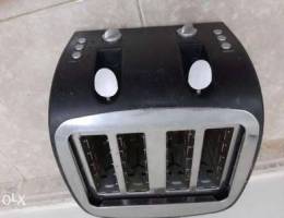 Geepas4 slice bread toaster just 8 only