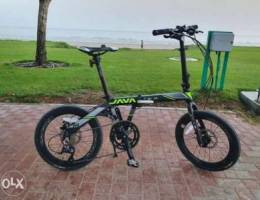 JAVA fit Adult folding bike 18 speed