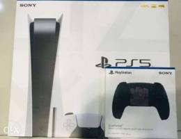 ps5 جديده مع جهاز اضافي