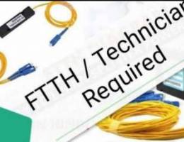 FTTH / Technician required