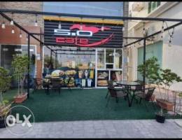 urgent running fast food 5.0 cafe for sale