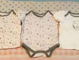 0-3 months old baby boy clothes gray in co...