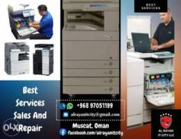 Repairing photocopier and printer