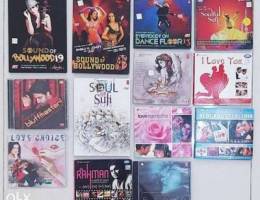 13 Mix Hindi Music CD's (Original) for 1 O...