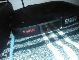 New hd Airtel receiver with subscription