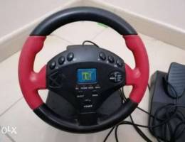 Driving wheel with full accessories for ps...