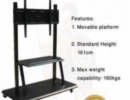 Movable T V stand