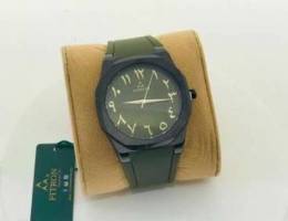 Fitron arabic green watch