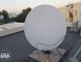 All dish antenna fixing AirTel DishTv tech...