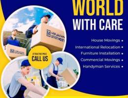 Oman To UAE House Moving Shifting Company Door To Door Service