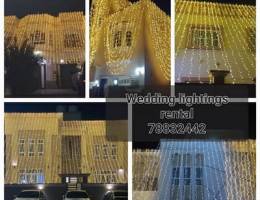 WEDDING LIGHTINGS RENTAL