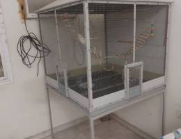 metal cage for birds of all type
