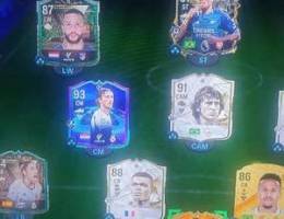 Fifa account with 3m team Zico and 400k coins حساب فيفا