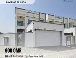 HIGH QUALITY BRAND NEW 6+1 BR VILLA AVAILABLE FOR RENT IN BAWSHAR