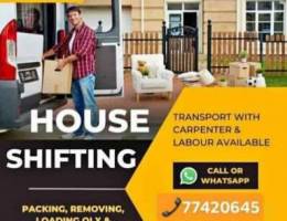 yz Muscat house shifting and Packers House shifting office villa