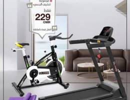 Olympia Exclusive Offers Of Treadmill and Spin Bike