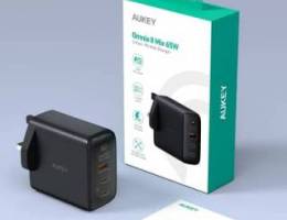 AUKEY OMNIA MIX 65W GANFAST DUAL-PORT PA-B3 BK6407