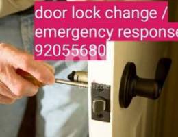 lock door open/door repair/Carpenter/electrician/tv fix in wall/