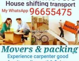 House shifting experience carpenter services