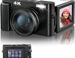 Digital Camera 4k DC101 (Box-Pack)
