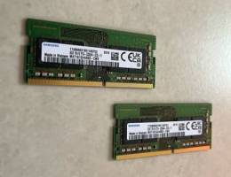 Samsung DDR4 Ram for Laptop 16GB (8+8)