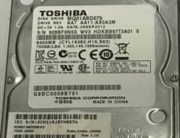 Toshiba 750gb Internal Laptop Hdd