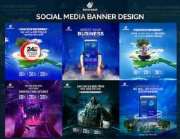 Social Media post design service (flyer,poster,)