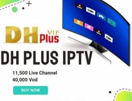 Dh Plus Vip IP TV Subscription 1 Year 6 Rial Only