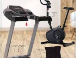 treadmill walking and cycle