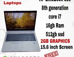 hp 2gb graphics core i7 16gb ram 512gb ssd 15-6 inch screen