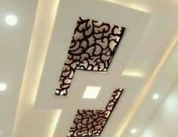 Gypsum board, gypsum ceiling, all kinds gypsum board work we do. 2