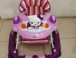 New Model Hello Kitty Baby Walker Rocker 3 IN 1