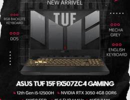 Asus TUF 15F RTX 3050 , i5 12400H , 144Hz Gaming Laptop - لابتوب !