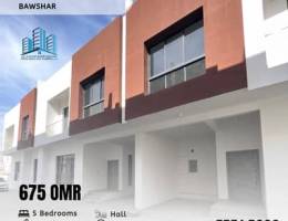 Beautiful 5 BR Townhouse in Bawshar Al-Muna