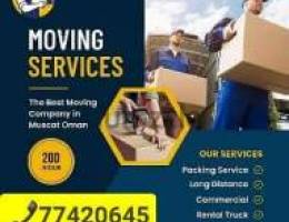 o Muscat Movers and Packers House shifting office villa in all Oman