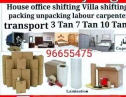 House villa shifting good carpenter services