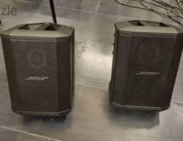 2x Bose S1 Pro speakers with batter and bluetooth