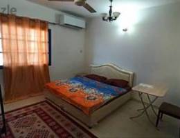 A master bedroom with private bathroom for daily rent