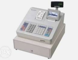 Sharp Cash Registers. VAT READY/سجلات نقدية شارب جاهزة لضريبة القيمة ال