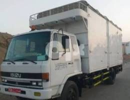 Truck for rent 3ton 7ton 10. ton hiap. all Oman services House shiftng