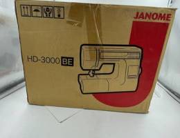 Janome HD3000BE Heavy-Duty 18 Stitches Sewing Machine