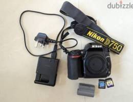 Nikon D750 rarely used, on sale