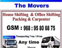 HOUSE  MOVER PACKER
House,Villas'Office shifting