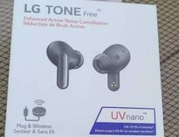 LG Ear buds noise cancellation app control